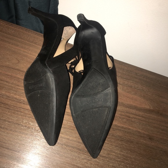 Franco Sarto Darlis black lace up heels - Picture 4 of 4